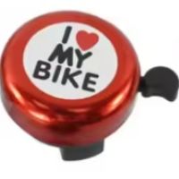 Zvonce I LOVE MY BIKE,CRVENO